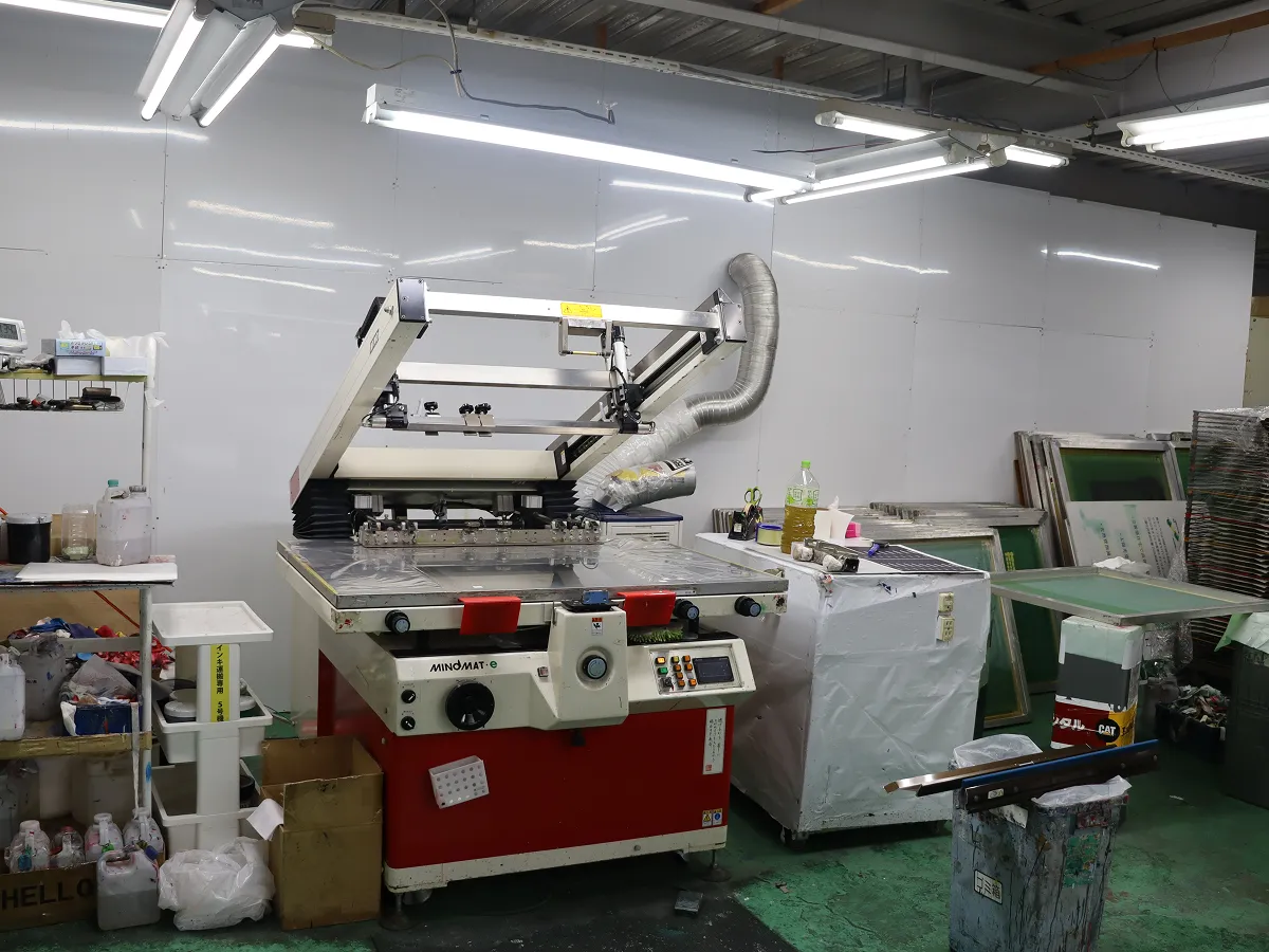 高速全自動印刷ラインの機器の画像